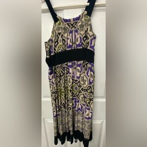 EUC and Jones‎ New York Stylish Multicolor Patterned Dress size 6